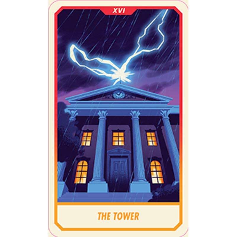 Back to the Future Tarot Deck and Guidebook (78 Cards and 128-Page Booklet) – Official Universal Studios Gift Set