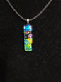 🌈✨ Dichroic Glass Earrings – Iridescent Color Magical Sparkle and Wearable Art! 🔮 Pair 3