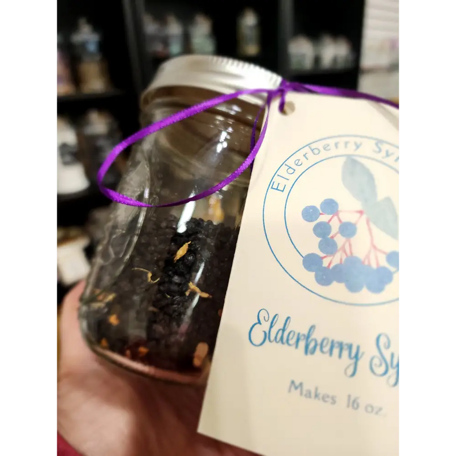 DIY Elderberry Syrup Kit makes 16oz. - Herbs & Accessories