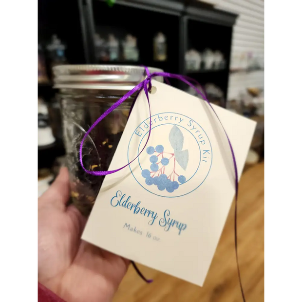 DIY Elderberry Syrup Kit makes 16oz. - Herbs & Accessories