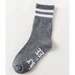 Dobby Socks - Dark Gray/White - Clothing & Apparel