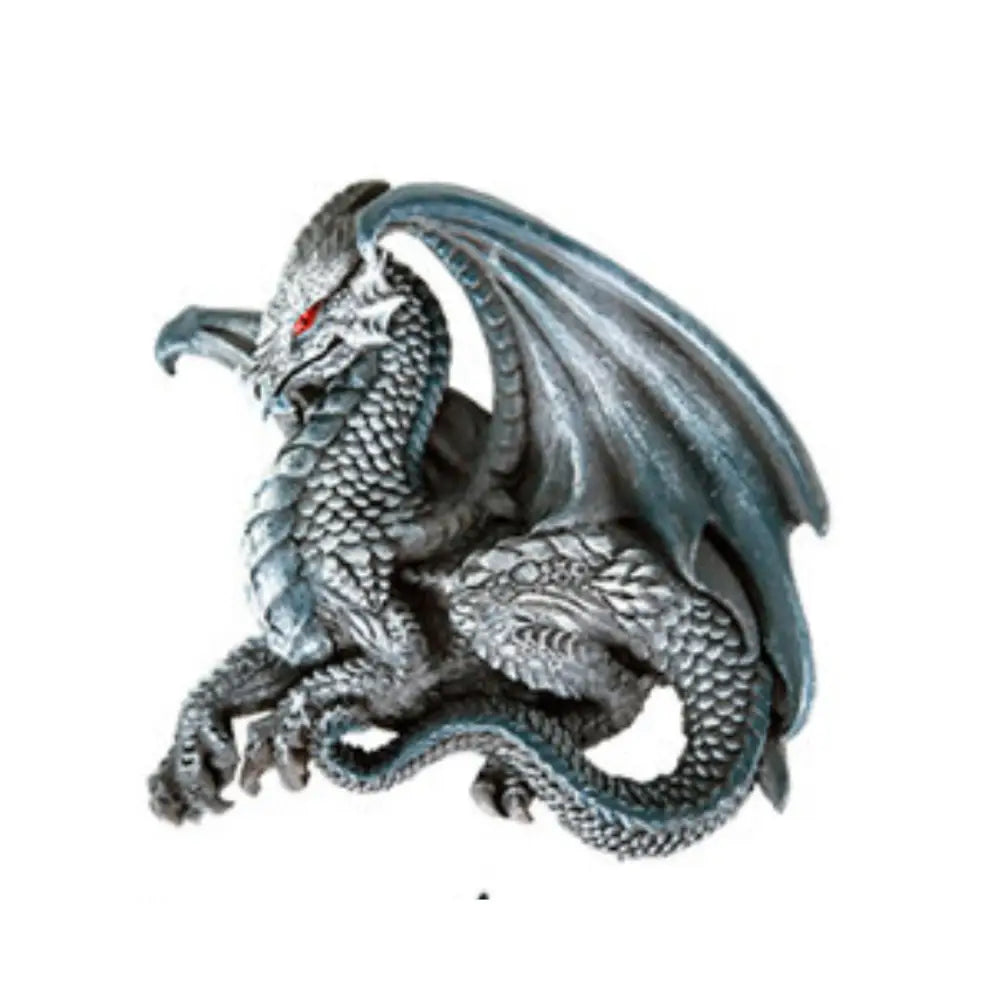Dragon Magnets - White Sitting - NON-TYPED YET