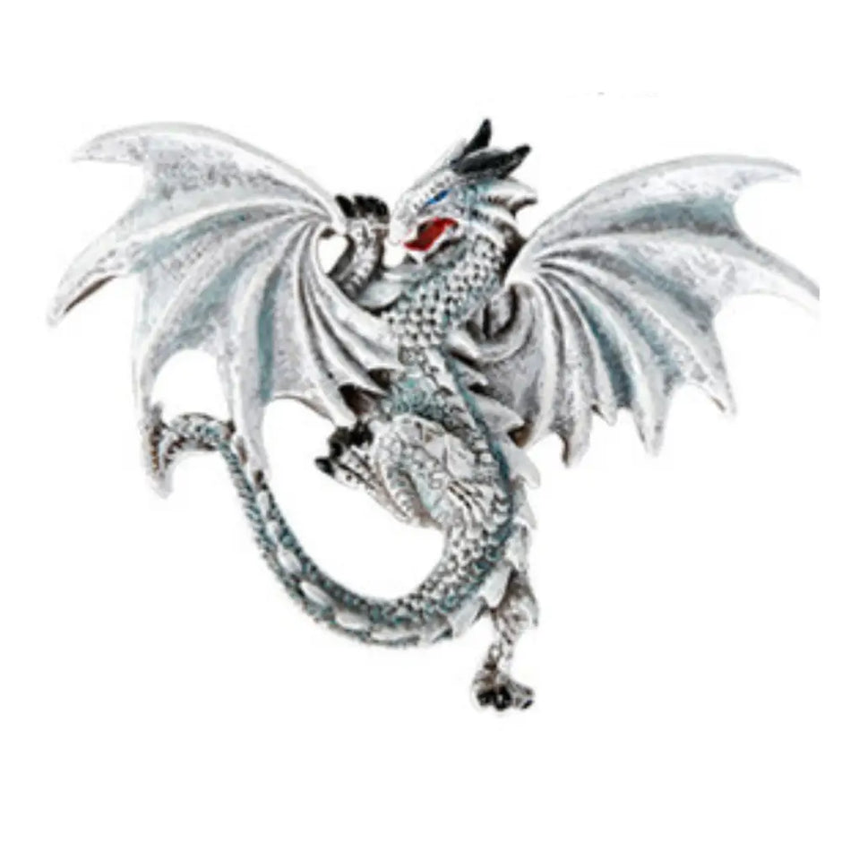Dragon Magnets - White Flying - NON-TYPED YET