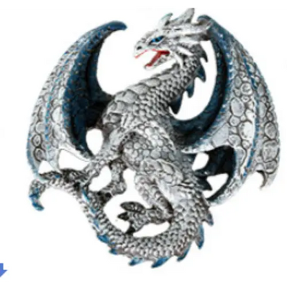 Dragon Magnets - Gray Royal - NON-TYPED YET