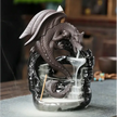 Dragon on Ledge Backflow Incense Burner - Incense & Burners
