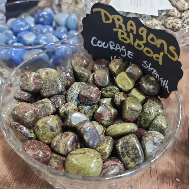 Dragon’s Blood Jasper Tumble - Tumbles