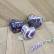Dream Amethyst Hearts - Carvings