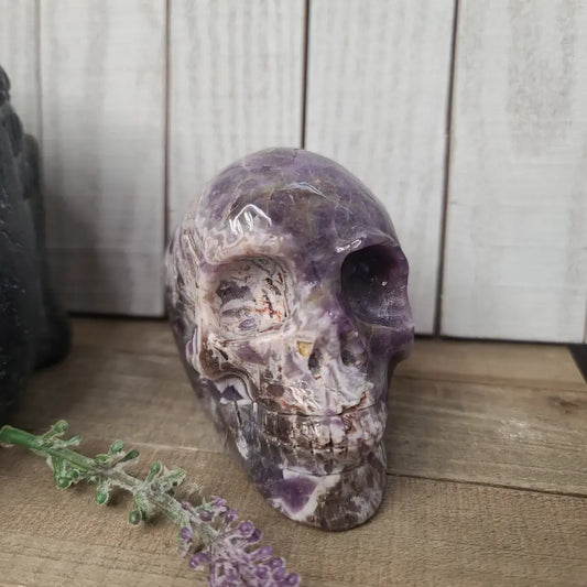Dream Amethyst Skulls - 1 - Carvings