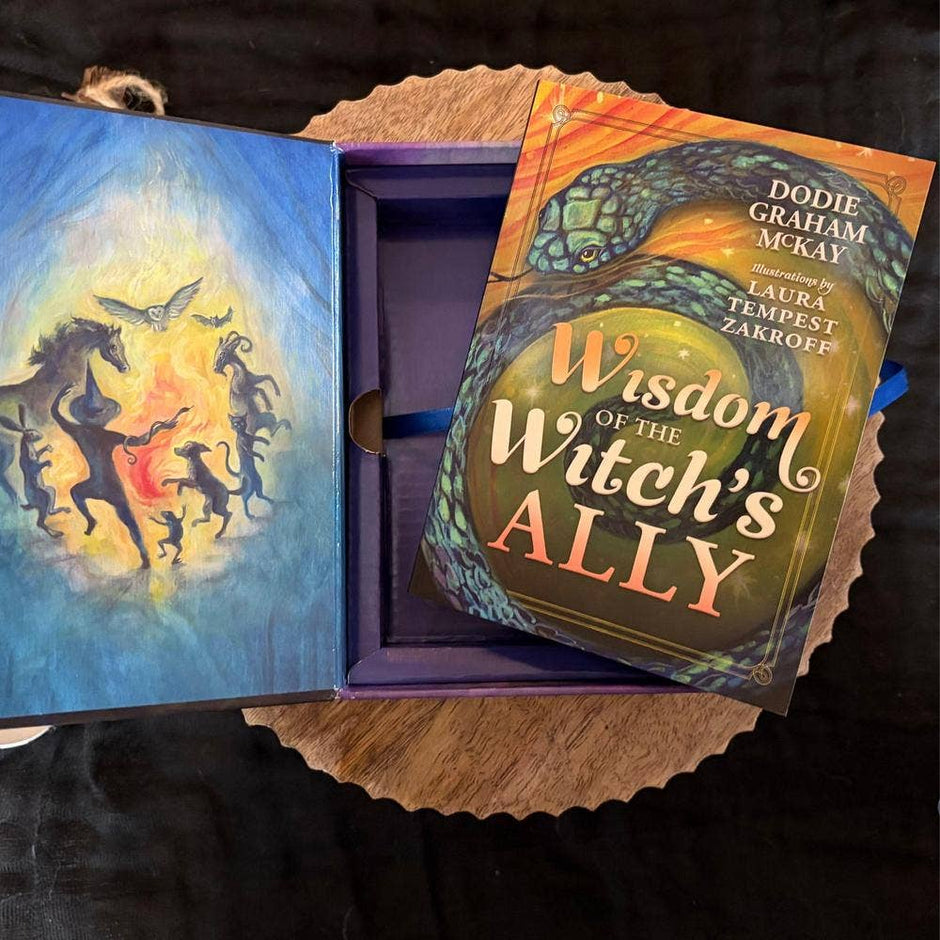 A Witch’s Ally Animal Familiars Oracle Deck – 48 Cards + Booklet – by Dodie Graham McKay and Laura Tempest Zakroff
