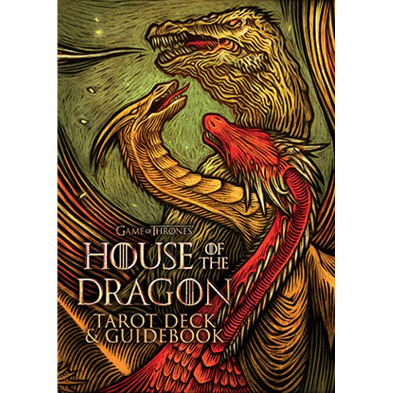House of the Dragon Tarot Deck and Guidebook (Officially Licensed, 78 Cards and 128-Page Guidebook)