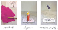 Flying Wish Paper Dandelion Prayer Wish-Making Kit