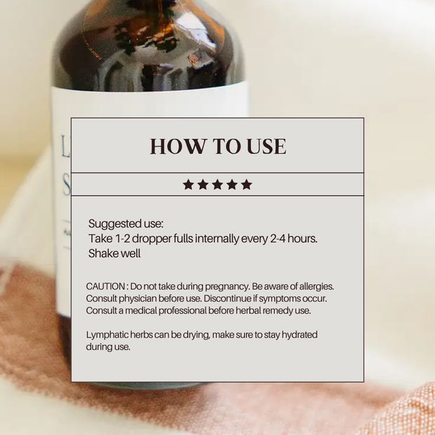 Lymphatic Support Tincture, 2oz