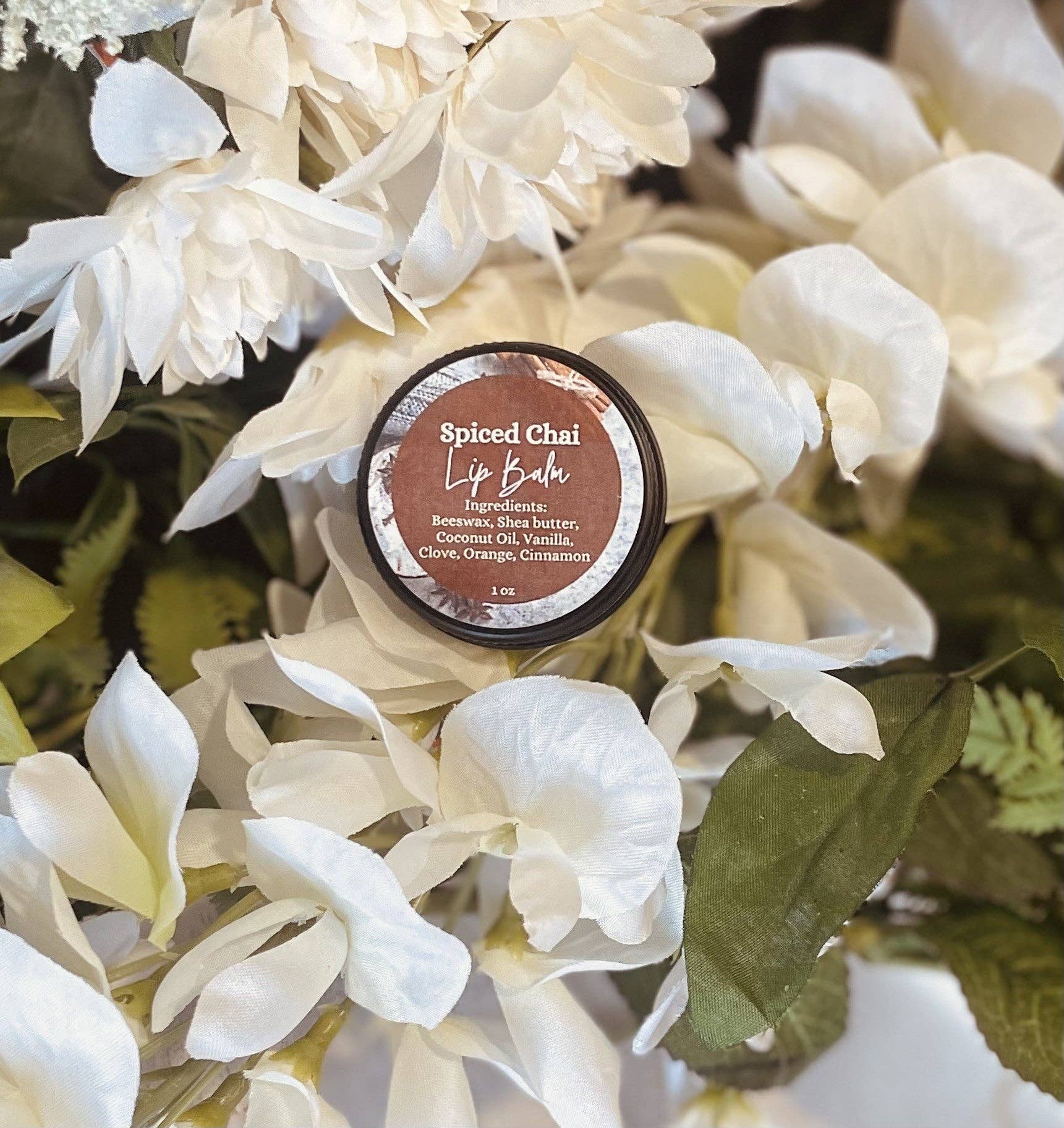 Natural Lip Balm: Peppermint Botanical Lip Care  .5oz tin