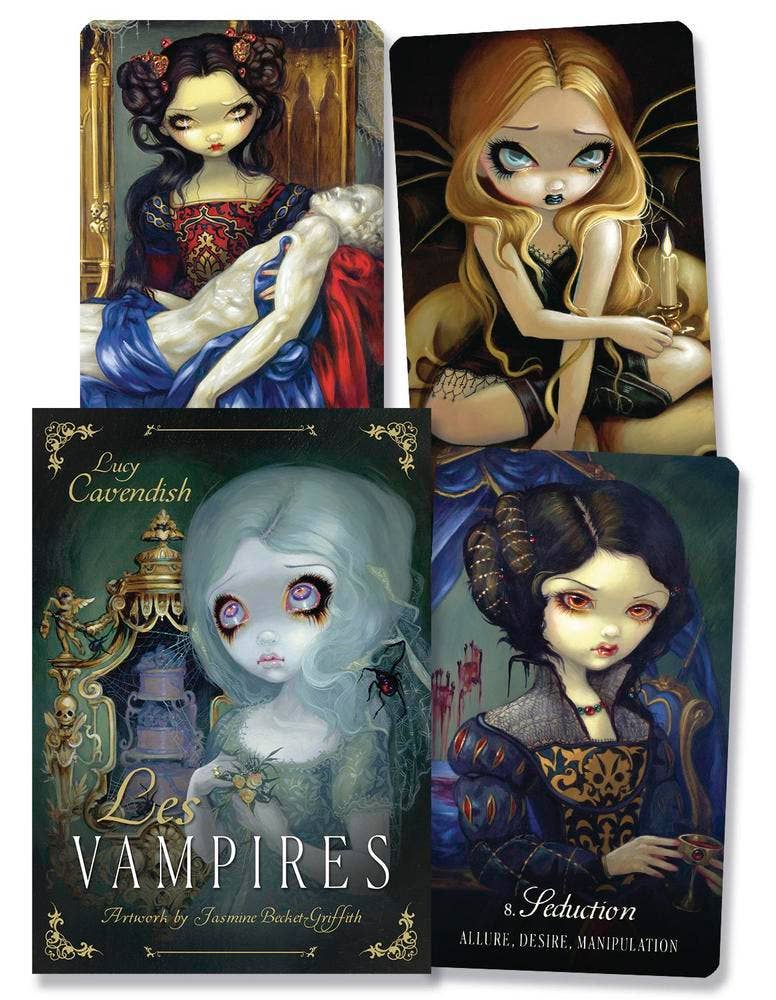 Ancient Wisdom and Healing Messages from the Children of the Night Oracle Deck (44 Cards + Guidebook) – by Lucy Cavendish and Jasmine Becket-Griffith