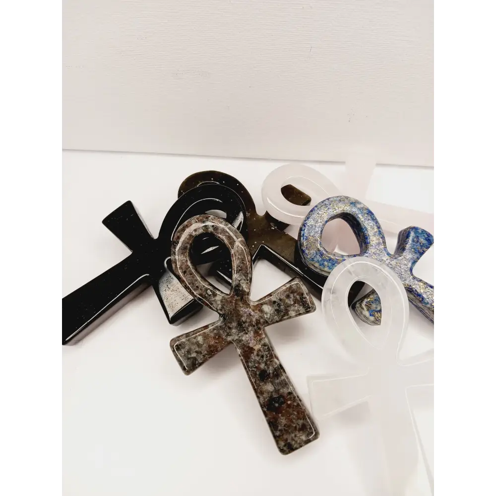 🔑✨ Egyptian Ankh Carvings 4–4.5’’ – Eternal Life Protection and Sacred Power 🌟 - Carvings
