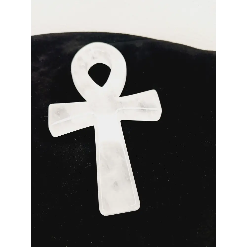 🔑✨ Egyptian Ankh Carvings 4–4.5’’ – Eternal Life Protection and Sacred Power 🌟 - 1- Quartz - Carvings