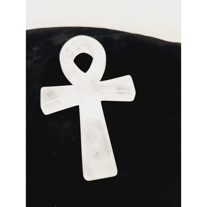🔑✨ Egyptian Ankh Carvings 4–4.5’’ – Eternal Life Protection and Sacred Power 🌟 - 1- Quartz - Carvings