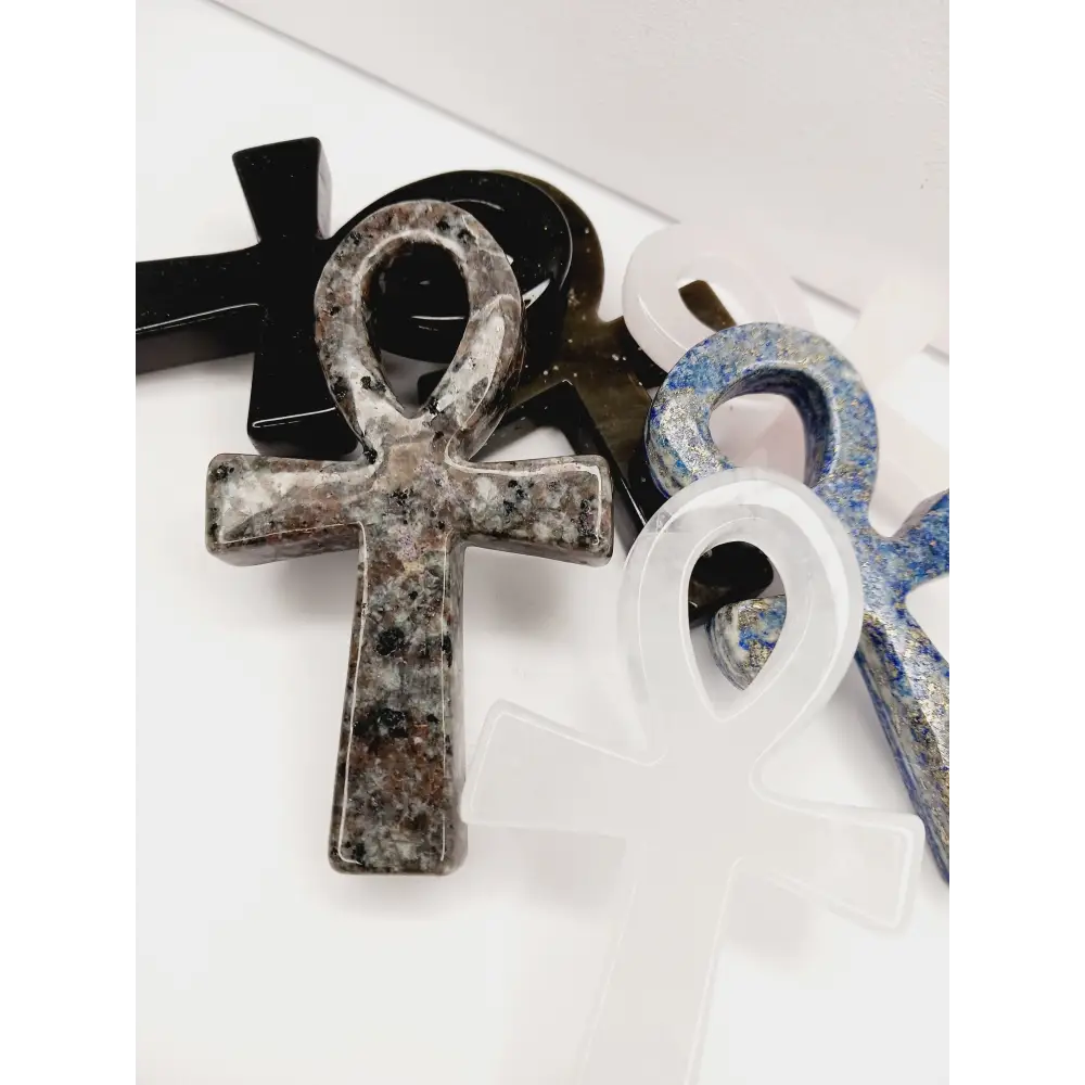 🔑✨ Egyptian Ankh Carvings 4–4.5’’ – Eternal Life Protection and Sacred Power 🌟 - Carvings