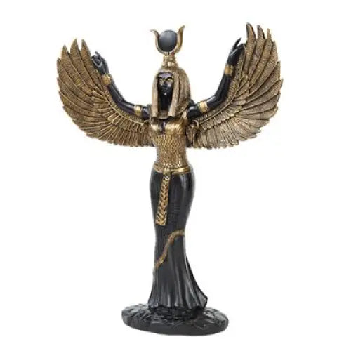 🌙✨ Egyptian Isis Statue – Majestic Goddess of Magic Healing & Protection (13.7’’) - Statues