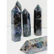 💚🔮 Emerald & Iolite Point – Heart Wisdom & Inner Vision Crystal Tower! ✨ - 1 - Towers