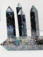 💚🔮 Emerald & Iolite Point – Heart Wisdom & Inner Vision Crystal Tower! ✨ - 1 - Towers