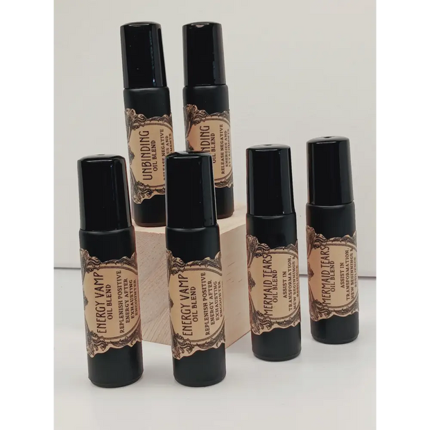 🧛♂️✨ Energy Vamp Essential Oil Roller – Replenish and Protect Your Energy 🌿