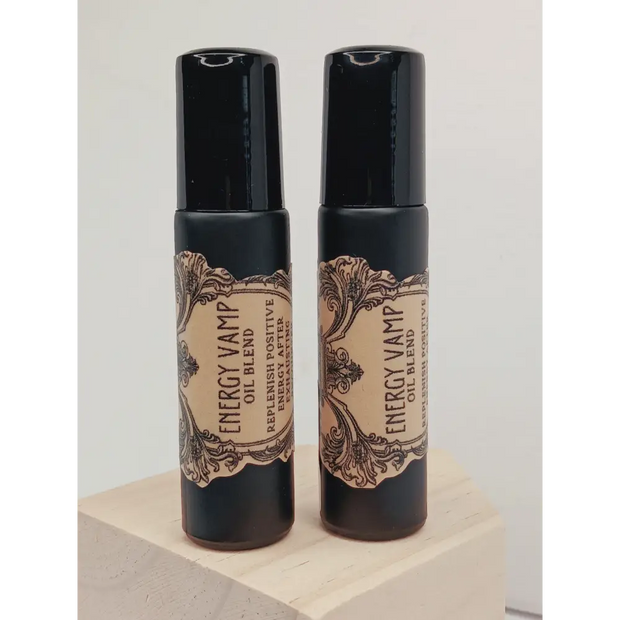 🧛♂️✨ Energy Vamp Essential Oil Roller – Replenish and Protect Your Energy 🌿