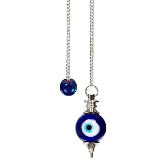 Evil Eye Protection Pendulums - Evil Eye Round Pendulum - Jewelry