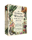 Green Witch's Oracle Deck by Arin Murphy-Hiscock – Flashcards Set, 100 Pages, English, Botanical Oracle Deck, Green Witchcraft, Nature Wisdom, Herbal Guidance, and Spiritual Growth