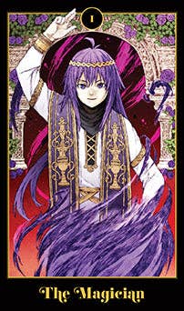 Anime Tarot Deck and Guidebook (78 Cards and 128-Page Guidebook) – Bold Anime-Style Tarot in a Deluxe Gift Box