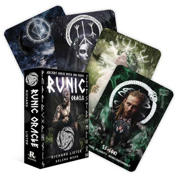 Runic Oracle by Richard Lister: Flashcards; 128 pages / English