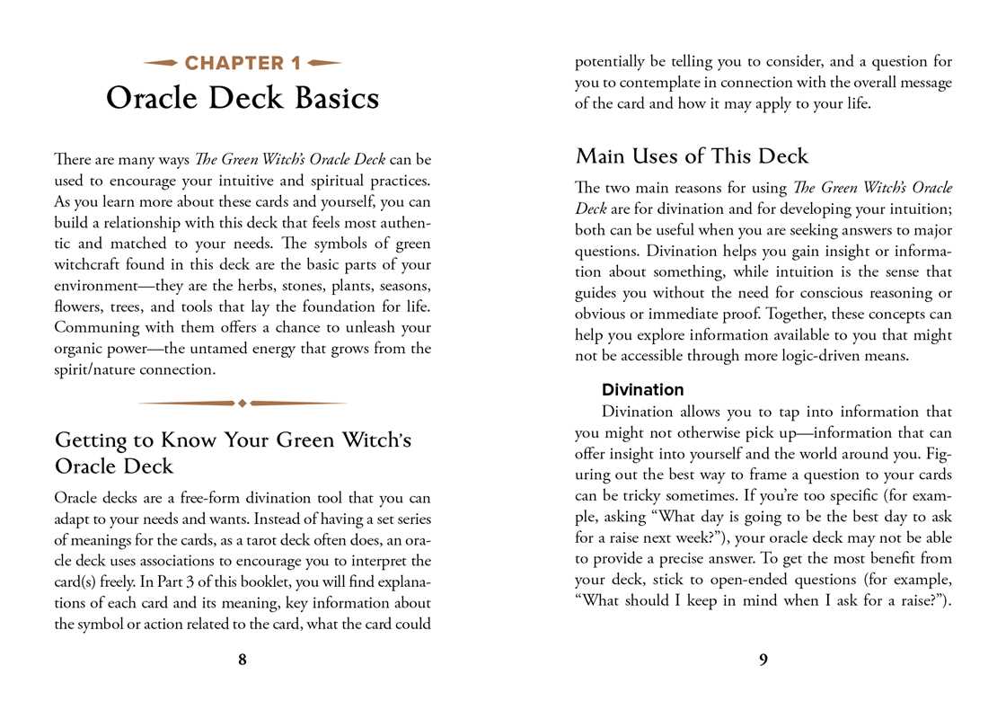 Green Witch's Oracle Deck by Arin Murphy-Hiscock – Flashcards Set, 100 Pages, English, Botanical Oracle Deck, Green Witchcraft, Nature Wisdom, Herbal Guidance, and Spiritual Growth