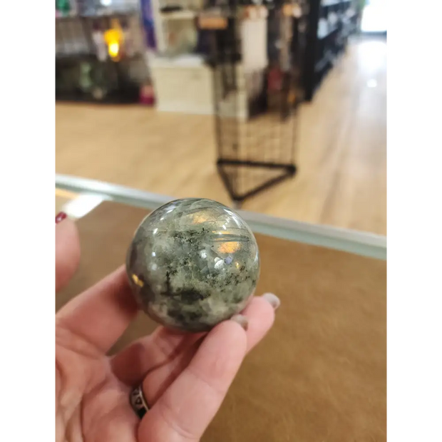 🌈✨ Flashy Labradorite Spheres – Ignite Magic & Reveal Hidden Light! ✨🌈 - Spheres