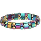 Flat Rainbow Hematite Bracelet - OMC BRACELETS