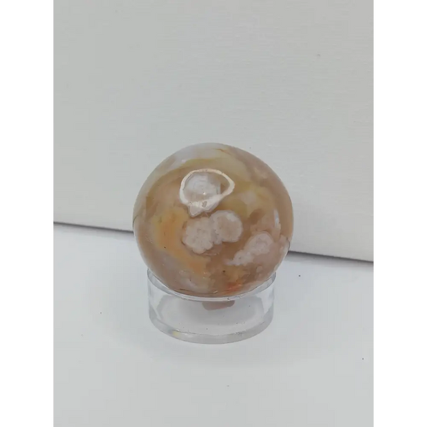 🌸✨ Flower Agate Sphere – Growth Joy and New Beginnings ✨🌸 - 3 - Spheres