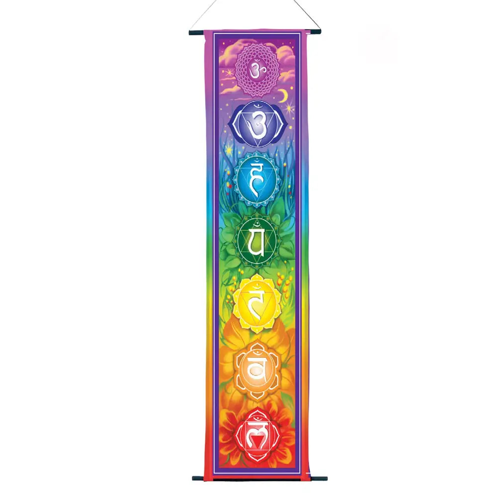 Flower Chakra Banner - Tapestry