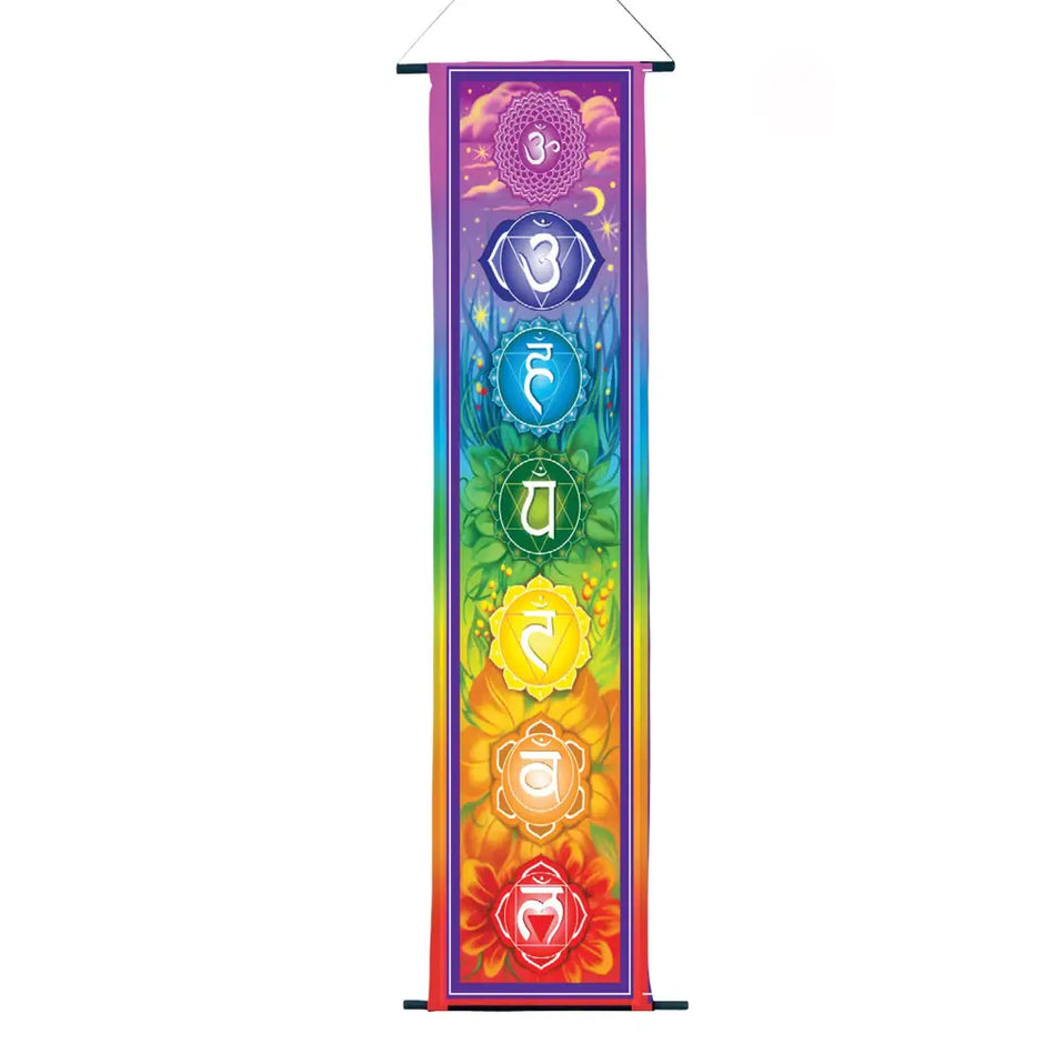 Flower Chakra Banner - Tapestry