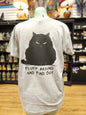 Fluff Around and Find Out - Spiritual Tshirt Designs - Grey / Xlarge with Black Graphic - Clothing & Apparel