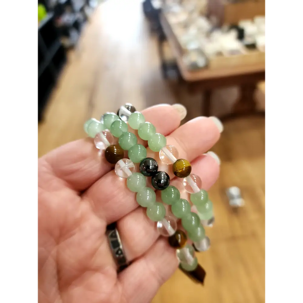 Fluorite Quartz Terahertz Bracelet ✨ - OMC BRACELETS