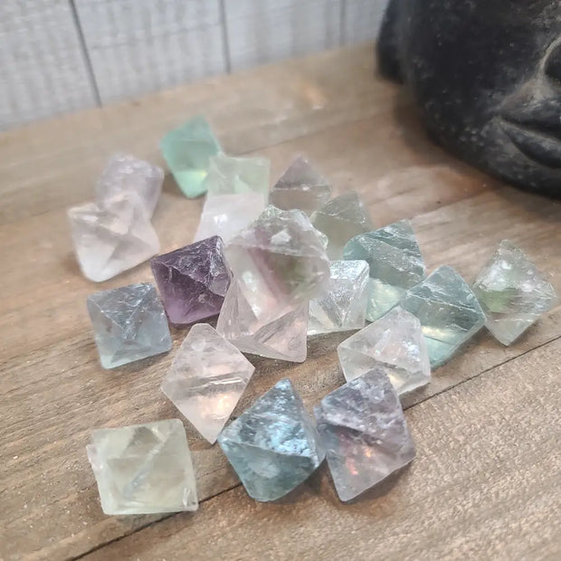 FLUORITE OCTAHEDRENS - Tumbles
