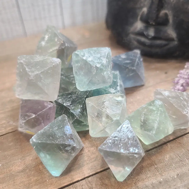 Fluorite Octahedrons - Tumbles