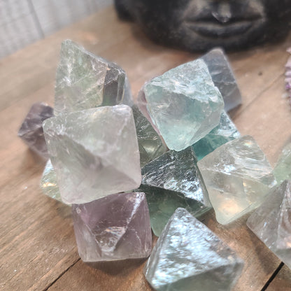 Fluorite Octahedrons - Tumbles
