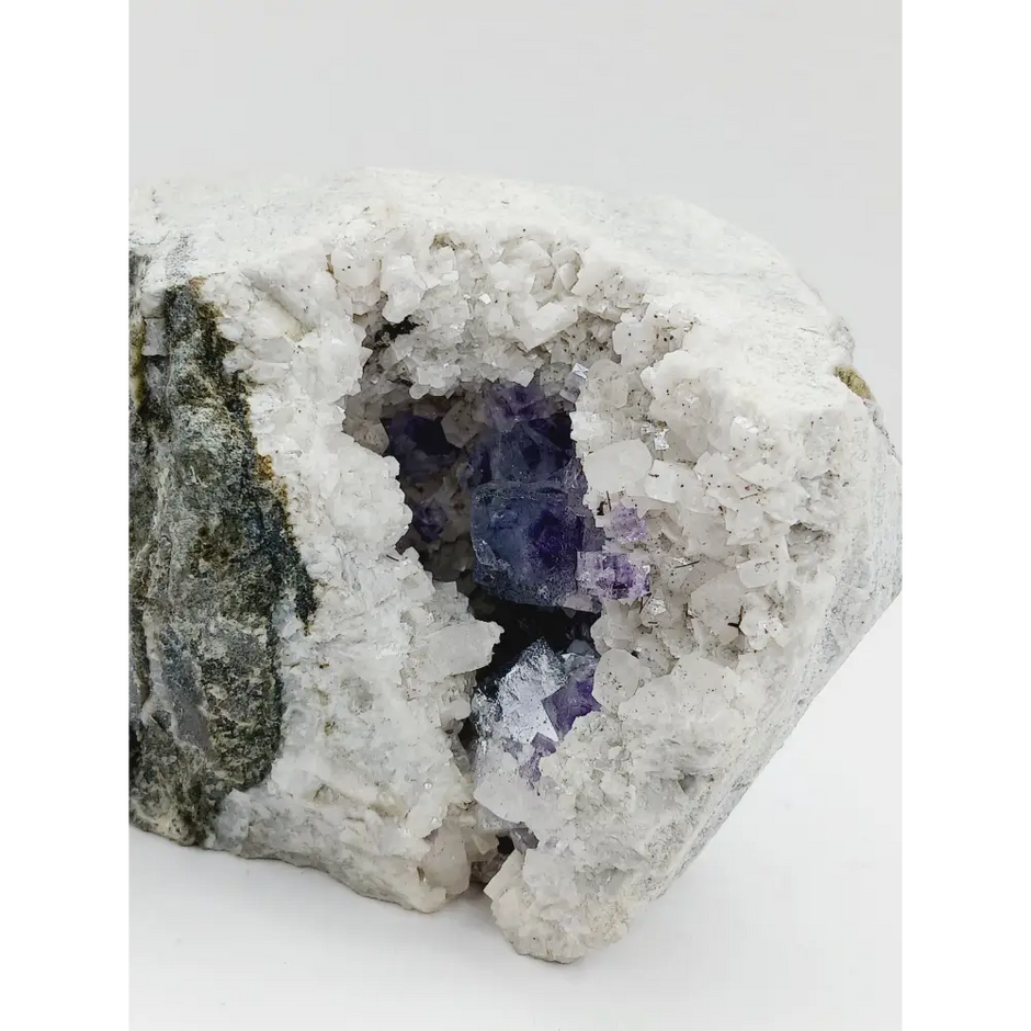 🟩✨ Fluorite Specimen Cube 3.25 Inch – Clarity Balance and Geometric Beauty 🌈 - Specimens