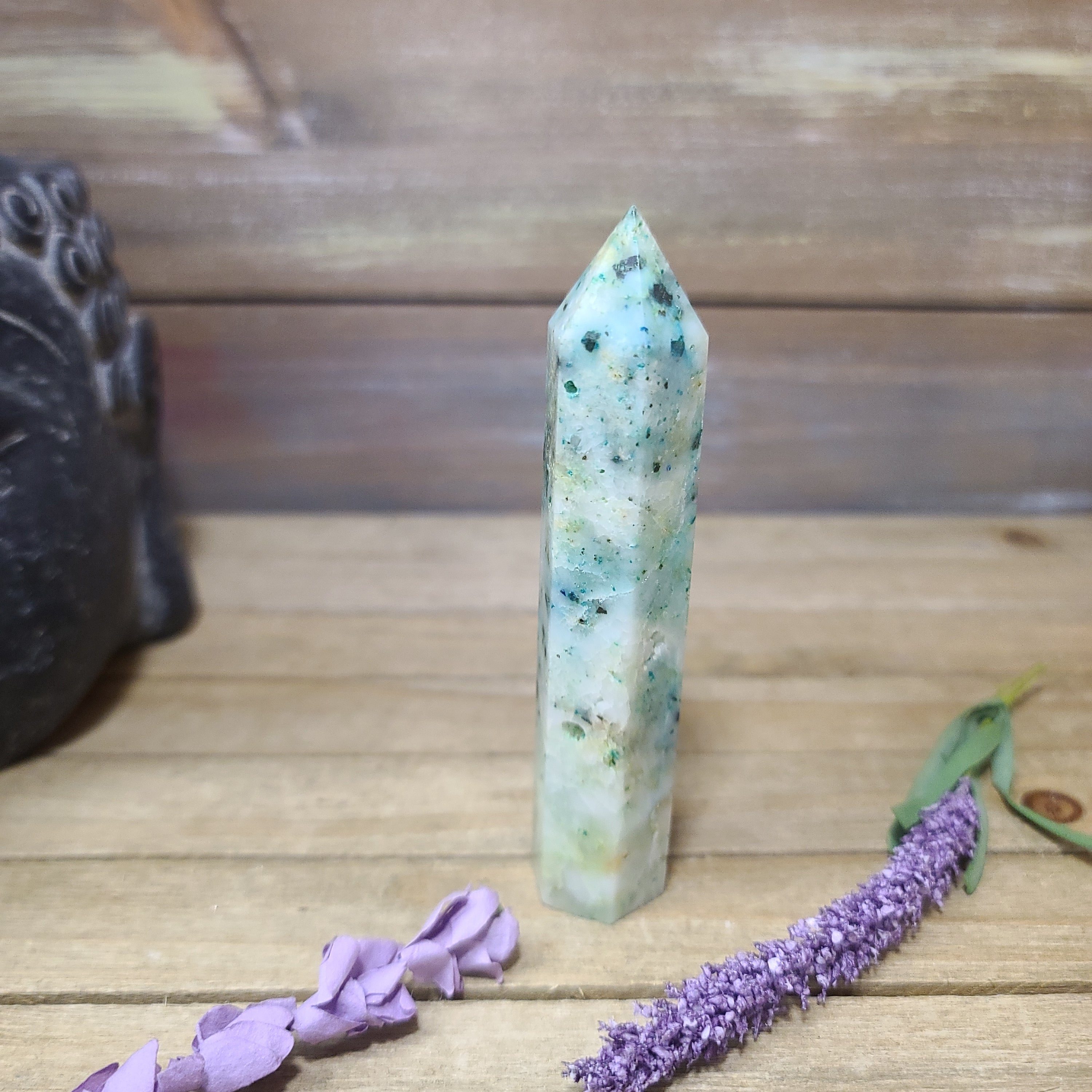 Fynchenite (Quantum Quatro / Phoenix Stone) – Transformation Healing Spiritual Awakening 🌿🔥 - 12 - Towers