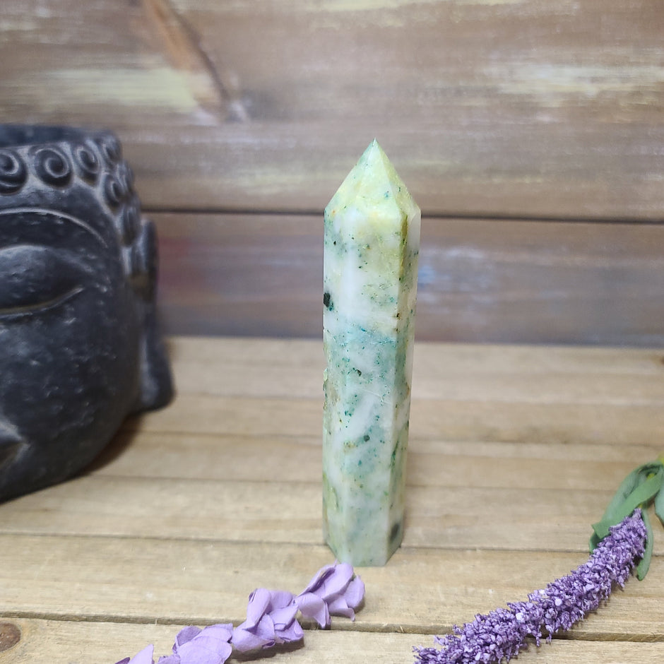 Fynchenite (Quantum Quatro / Phoenix Stone) – Transformation Healing Spiritual Awakening 🌿🔥 - 4 - Towers