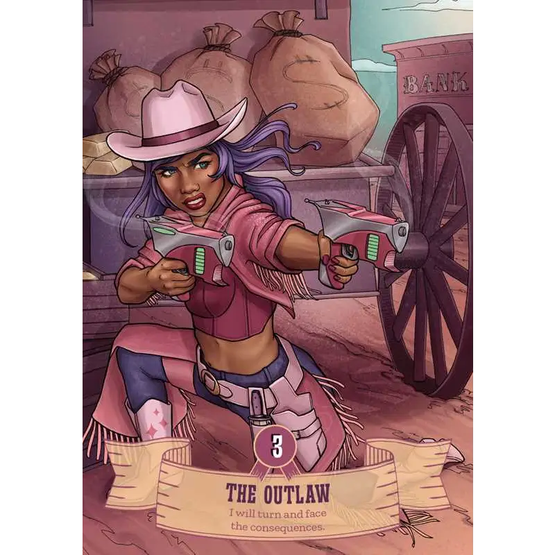 🌌🤠 Galactic Cowgirl Oracle Deck – Cosmic Wisdom and Fierce Feminine Energy ✨ - Tarot Decks & Divination