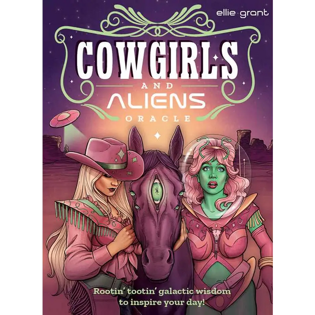 🌌🤠 Galactic Cowgirl Oracle Deck – Cosmic Wisdom and Fierce Feminine Energy ✨ - Tarot Decks & Divination