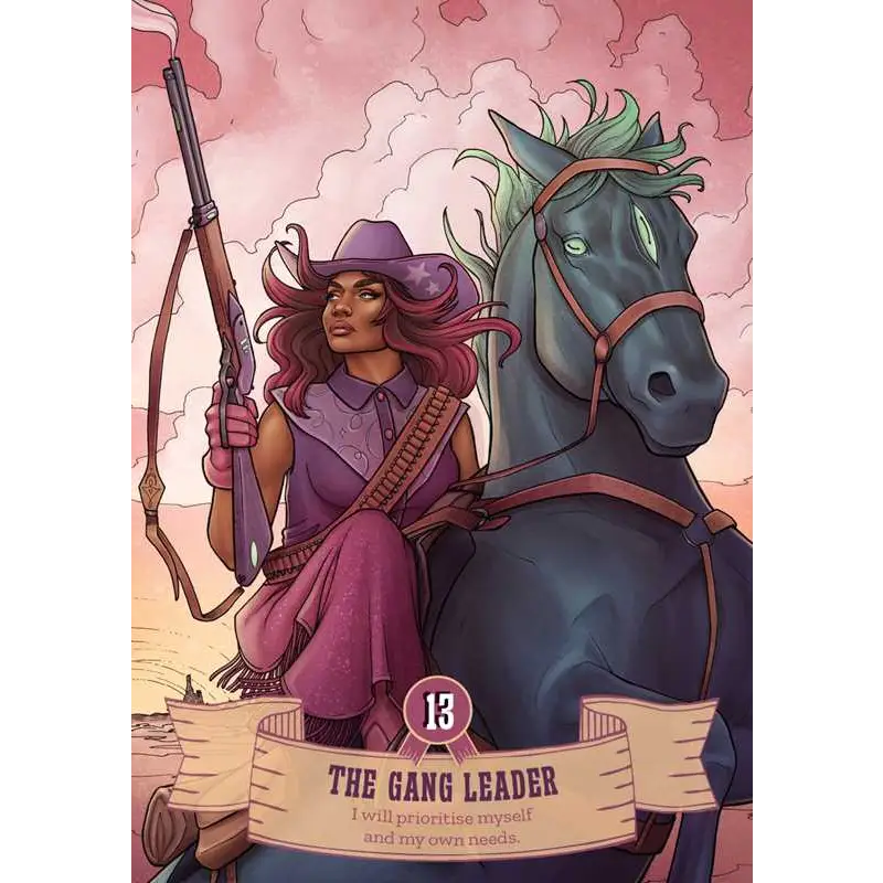 🌌🤠 Galactic Cowgirl Oracle Deck – Cosmic Wisdom and Fierce Feminine Energy ✨ - Tarot Decks & Divination
