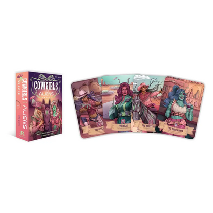 🌌🤠 Galactic Cowgirl Oracle Deck – Cosmic Wisdom and Fierce Feminine Energy ✨ - Tarot Decks & Divination
