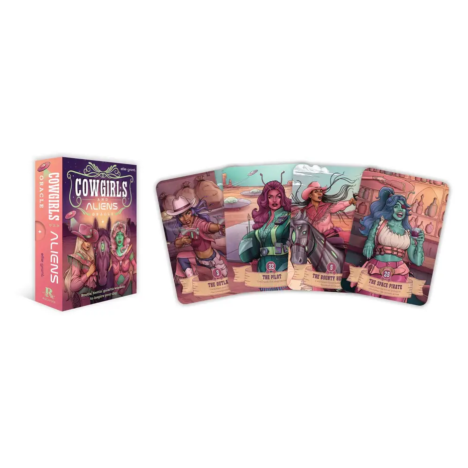 🌌🤠 Galactic Cowgirl Oracle Deck – Cosmic Wisdom and Fierce Feminine Energy ✨ - Tarot Decks & Divination